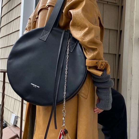 Orseund Iris Leather Circle Tote - Picture 7 of 7